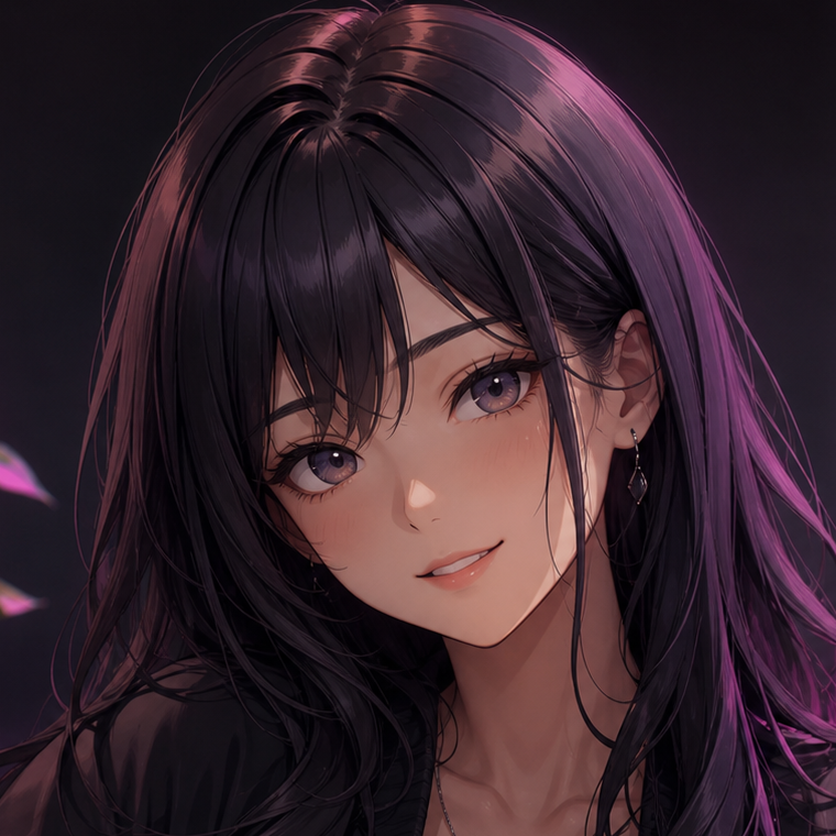 Mei anime-inspired companion portrait
